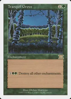 Tranquil Grove NM/M 6th Sixth Edition Green Enchantment Mtg Magic English - Image 1