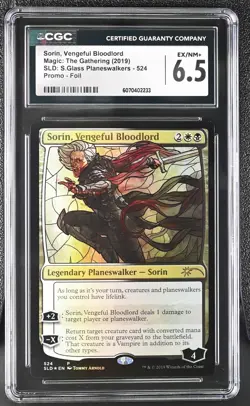 SORIN, VENGEFUL BLOODLORD Secret Lair Foil Rare CGC 6.5 MTG [Nostalgium] - Image 1
