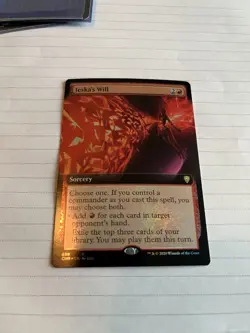 Mtg Jeska's Will (Extended Art) Commander Legends Foil Near Mint - Image 1