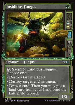 MTG Insidious Fungus Showcase ** Duskmourn: House of Horror ** English (NM) - Image 1
