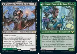 Valentin, Dean of the Vein // Lisette, Dean of the Root - Foil NM, English MTG S - Image 1