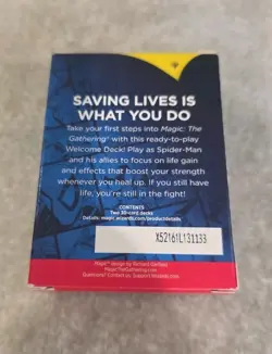 Magic: The Gathering Marvel's Spider-Man Welcome Deck White NYCC Starter SEALED - Image 2