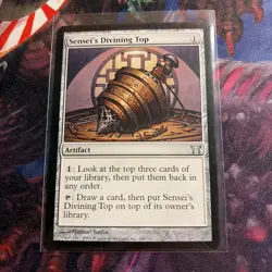 Sensei's Divining Top Champions of Kamigawa Regular NM mtg magic the gathering - Image 1