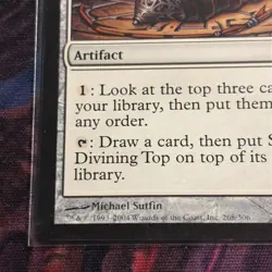 Sensei's Divining Top Champions of Kamigawa Regular NM mtg magic the gathering - Image 5