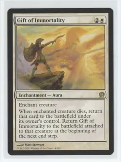 MTG Theros Gift of Immortality #14 Rare - Image 1
