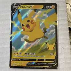 Pokemon Pikachu V SWSH143 Sword & Shield Promo Holo Promo Basic 190HP English - Image 1