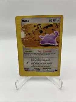 ITALIAN - Ditto 51/144 Skyridge Pokemon TCG Common Heavy Played HP - Image 1