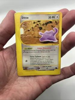 ITALIAN - Ditto 51/144 Skyridge Pokemon TCG Common Heavy Played HP - Image 3
