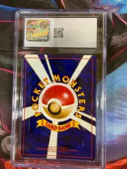 Pokemon 1996 Base Set Japanese Hitmonchan No. 107 CGC 8.5 NM-MT - Image 2