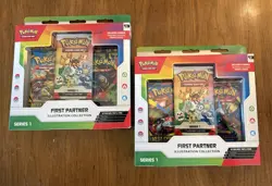 Pokemon TCG: First Partner Illustration Collection Series 1 New Sealed x2 - Image 2