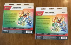 Pokemon TCG: First Partner Illustration Collection Series 1 New Sealed x2 - Image 3