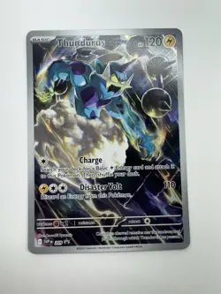 Pokemon Thundurus 209 Sv: Scarlet & Violet Promo Holo Basic 120 HP Disaster Volt - Image 1