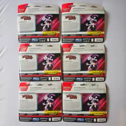Pokemon TCG Destined Rivals Kangaskhan (x2) Zebstrika (x4) Triple Blister Bundle - Image 2
