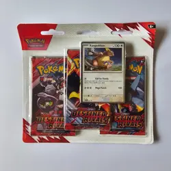 Pokemon TCG Destined Rivals Kangaskhan (x2) Zebstrika (x4) Triple Blister Bundle - Image 4