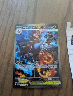 Pokemon Mega Charizard X EX 360 HP Holo 125/094 Phantasmal Flames*open to offers - Image 1