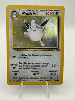 Wigglytuff 16/64 Pokemon TCG WOTC Jungle Unlimited Holo Rare HP - Image 1