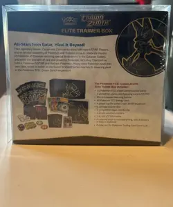 Pokemon TCG Crown Zenith Elite Trainer Box Sealed with Protective Case - Image 3