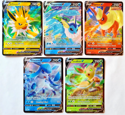 Pokemon TCG: 5x Eeveelutions Black Star Promo Lot See Description!! - Image 1