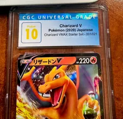 2020 Pokemon Japanese Charizard V 001/021 sC2 Vmax Starter Set 2 - PSA CGC 10 - Image 3