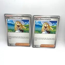 4x Lillie's Determination Playset 119/132 Mega Evolutions Pokemon TCG - Image 2