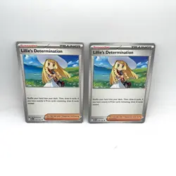 4x Lillie's Determination Playset 119/132 Mega Evolutions Pokemon TCG - Image 4