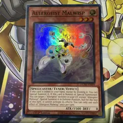 Yugioh! Altergeist Malwisp - DUNE-EN009 - Super Rare - 1st Edition NP - Image 1