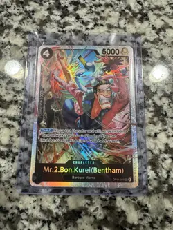 OP14-091 MR.2.BON.KUREI “Bon Clay” One Piece Card - Image 1