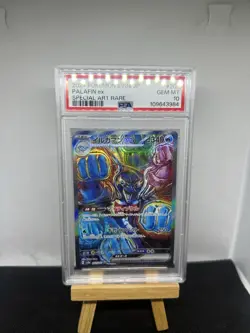 2024 POKEMON JPN SV8A-TERASTAL FEST EX SPECIAL ART RARE #207 PALAFIN EX PSA 10 - Image 1