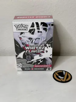 POKEMON TCG WHITE FLARE SCARLET & VIOLET BOOSTER BUNDLE SEALED 6 PACKS - Image 1