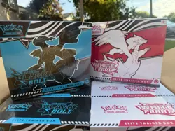 Pokemon Black Bolt and White Flare Elite Trainer Box ETB SET OF 2 - Image 1