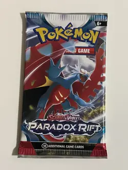 POKEMON Scarlet & Violet Paradox Rift Booster Pack Trading Cards - Image 1