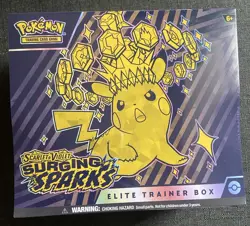 Pokemon TCG Surging Sparks ETB Elite Trainer Box Brand NEW Factory Sealed - Image 1
