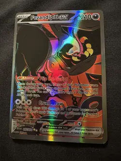 Pokemon TCG Fezandipiti ex 092/064 SIR Shrouded Fable PSA 10 Gem Mint - Image 1