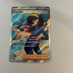 Carmine 204/167 Sv06: Twilight Masquerade Holo Near Mint Card - Image 1