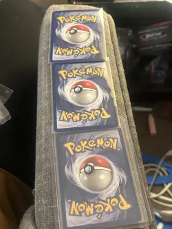 Pokemon TCG Base Set Abra, Kadabra, Alakazam Cards 1999 Vintage Lot - Image 2