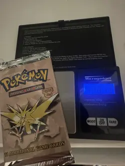 RARE Pokemon Fossil OPENED Booster Pack with Cards WOTC 1999 - Image 3