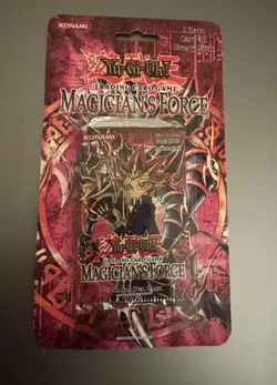 Konami Yu-Gi-Oh! Magician's Force 1st Edition Booster Pack 9 Cards Blister - Image 1