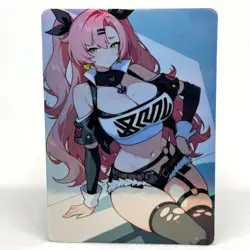 Zenless Zone Zero Nicole Demara Goddess Anime Waifu ACG Foil Card - Image 1