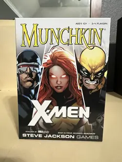 Munchkin X-Men Collectible Card Game Set Wolverine by Steve Jackson Games - Image 1