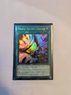 Triple Tactics Talent BLMM-EN170 Ultra Rare 1st Edition Yu-Gi-Oh Card. Near Mint - Image 1