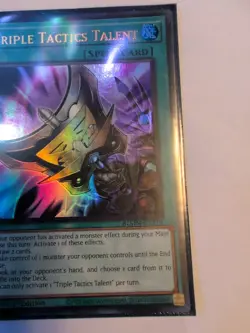 Triple Tactics Talent BLMM-EN170 Ultra Rare 1st Edition Yu-Gi-Oh Card. Near Mint - Image 3