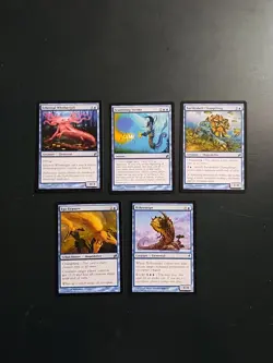 MTG Blue Lot x5 Lorwyn MTG Magic the Gathering All Different - Image 1
