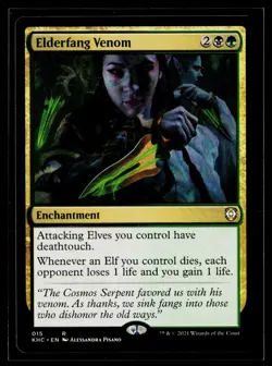 Elderfang Venom KHC 015 - Near Mint, MTG NONFOIL - Image 1