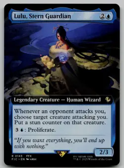 Lulu, Stern Guardian (Extended Art) R Commander: FINAL FANTASY 143 NM - Image 1