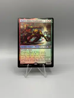 Raph & Mikey, Troublemakers Teenage Mutant Ninja Turtles Foil - Image 1