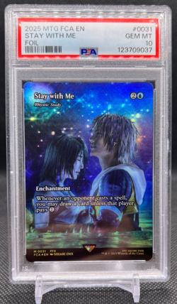 2025 Magic the Gathering Final Fantasy Through the Ages Stay With Me Foil PSA 10 - Image 1