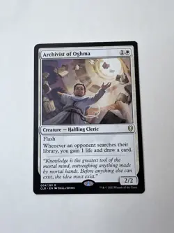 Archivist of Oghma NM Extended Art Commander: Battle for Baldur's Gate 553 MTG - Image 2