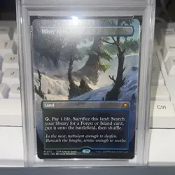 2025 MAGIC PSA 9 SPECIAL GUESTS MISTY RAINFOREST BORDERLESS #0111 - Image 2