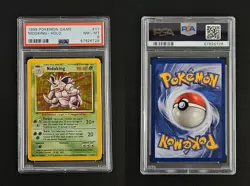 Nidoking 11/102 Holo Rare Pokemon 1999 WOTC Unlimited Base Set PSA 8 - Image 3
