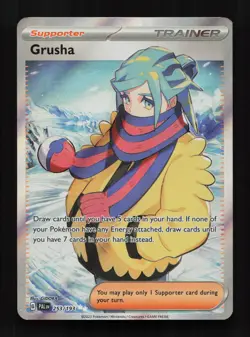 Grusha 253/193 Ultra Rare Paldea Evolved Pokemon Near Mint - Image 1